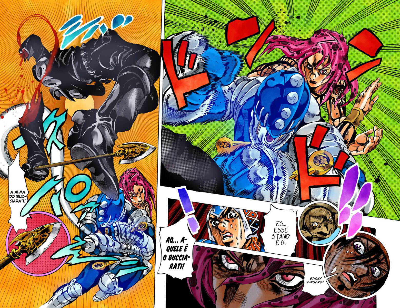 JoJo no Kimyou na Bouken: Part 5 - Ougon no Kaze Color-ban Chapter 135 - Page 10