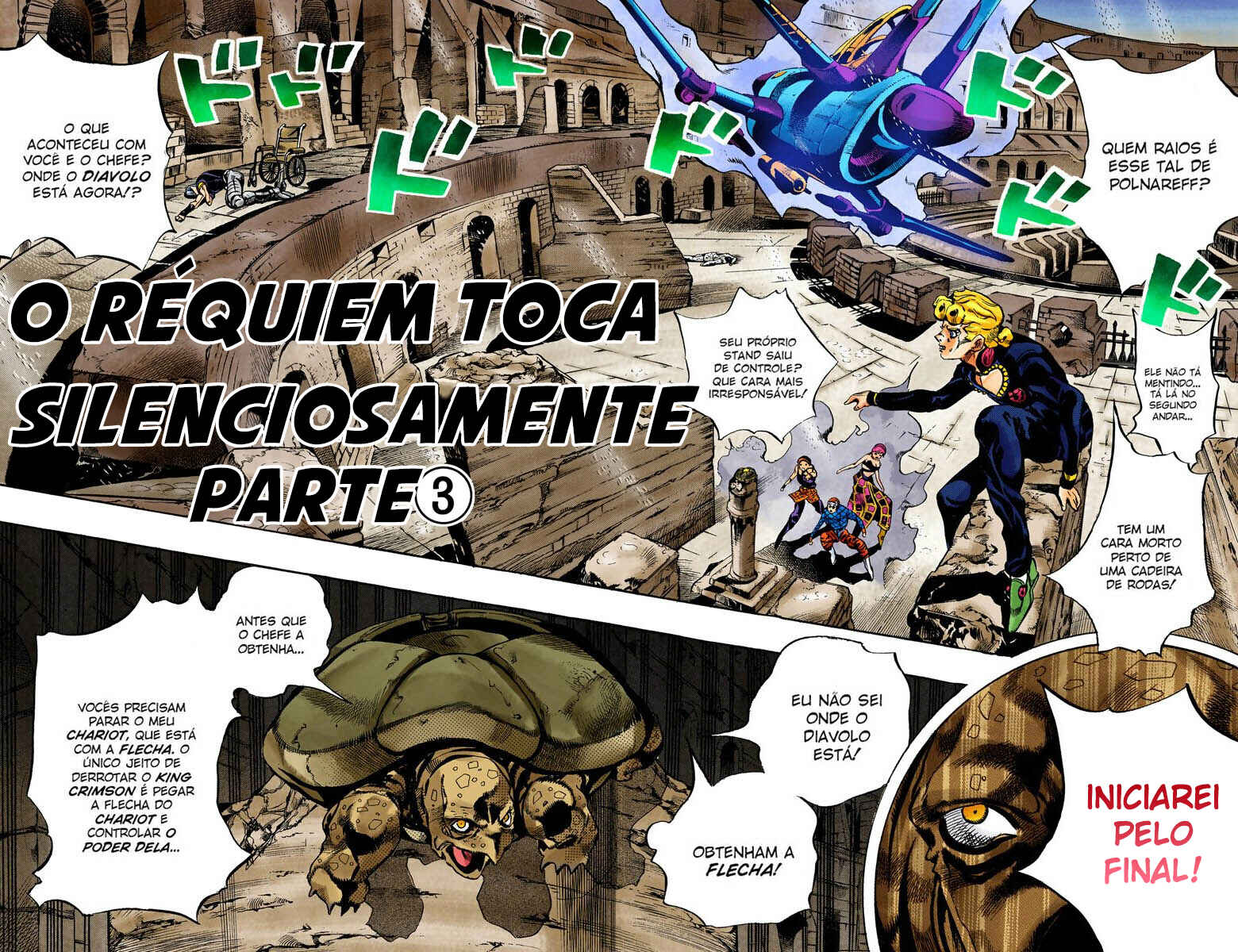 JoJo no Kimyou na Bouken: Part 5 - Ougon no Kaze Color-ban Chapter 135 - Page 2