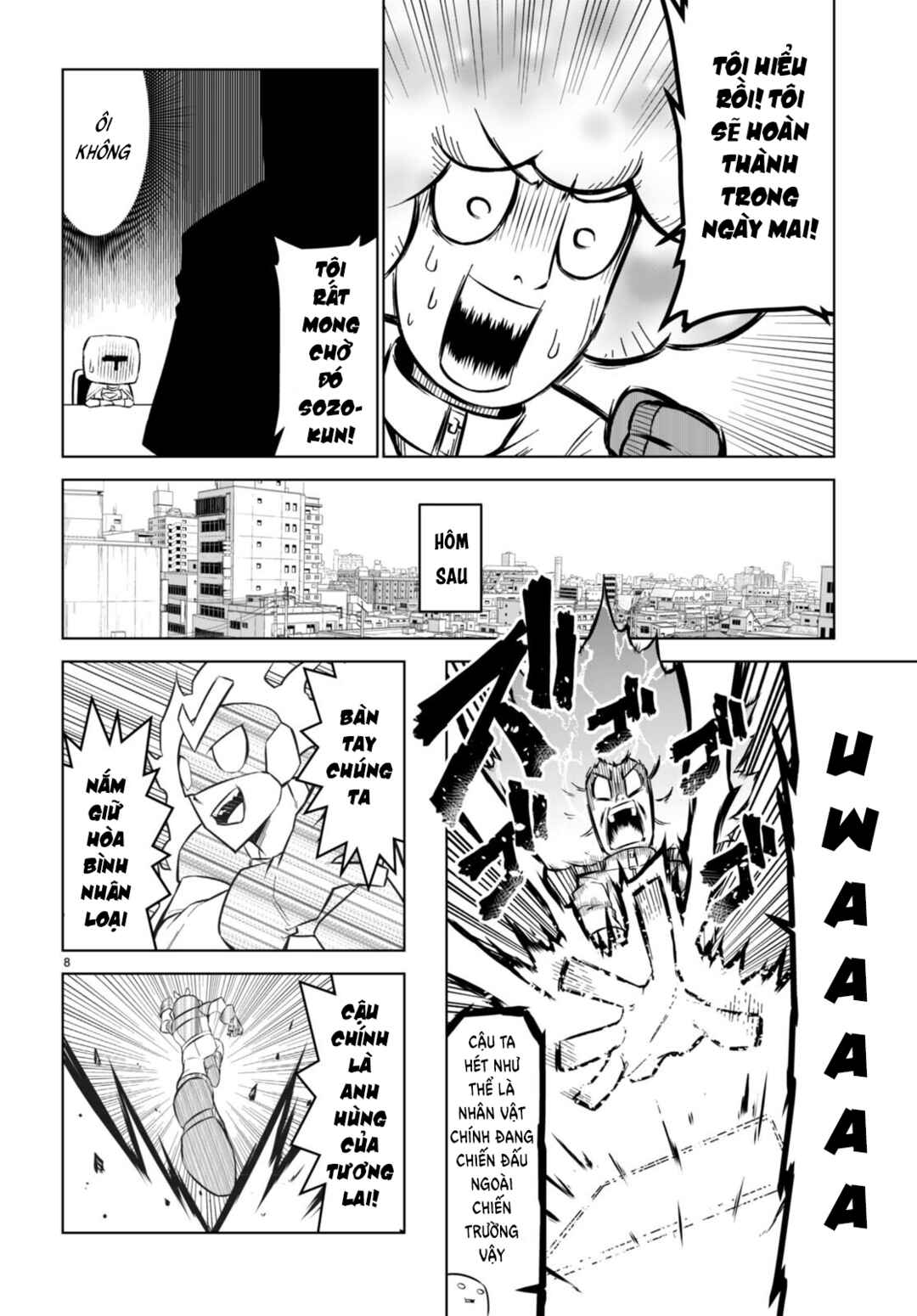 Zannen Onna Kanbu Black General-san Chapter 165 - Page 10