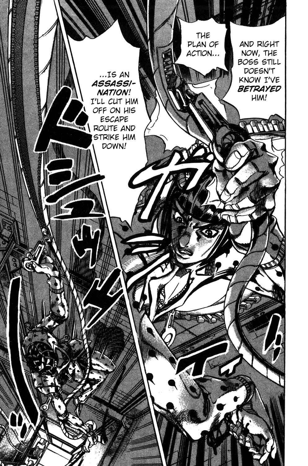 JoJo no Kimyou na Bouken: Part 5 - Ougon no Kaze Chapter 79 - Page 5