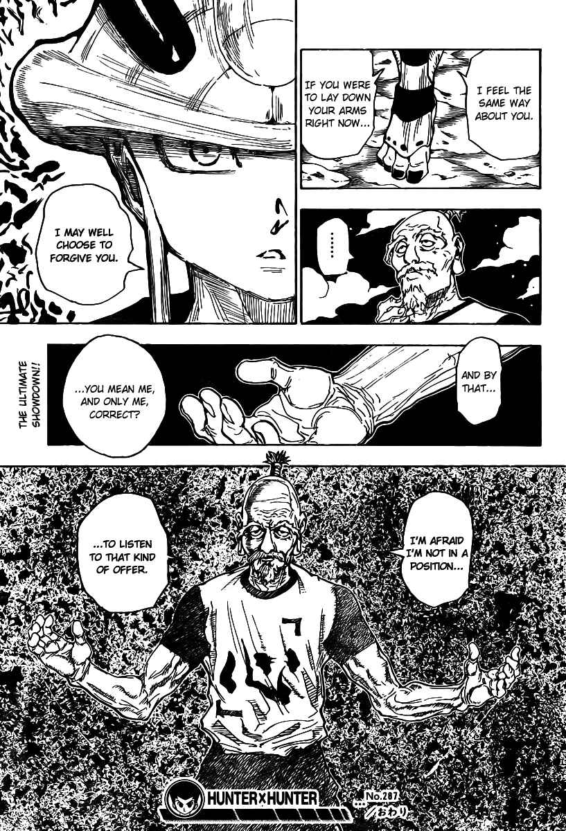 Hunter x Hunter Chapter 287 - Page 17