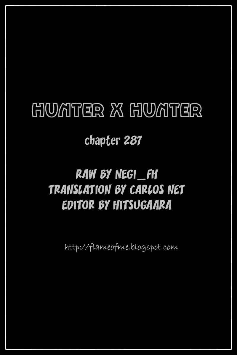 Hunter x Hunter Chapter 287 - Page 18