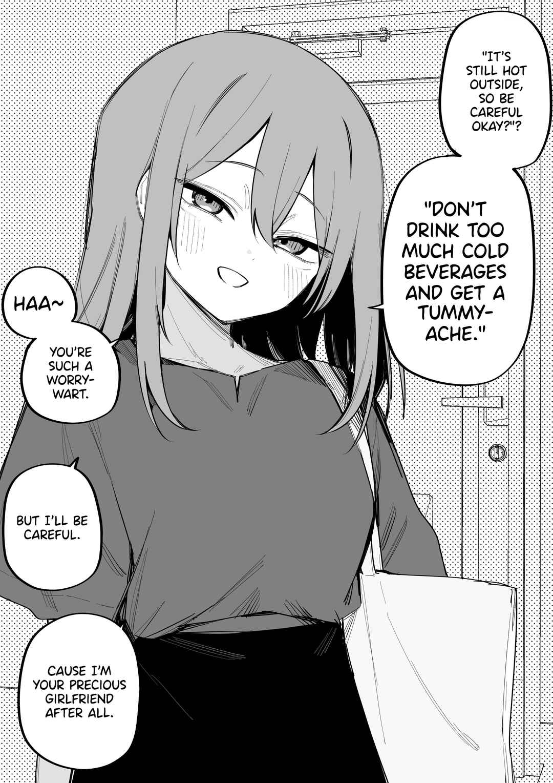 Moto Azadarake no Kanojo ga Shinpai de Chapter 29.6 - Page 1