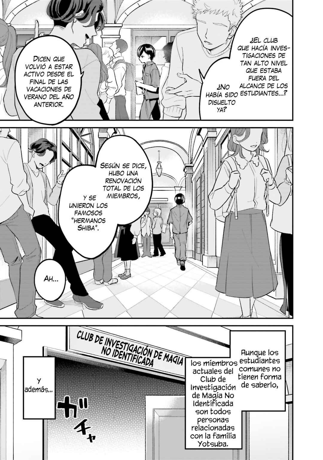 Mahouka Koukou no Rettousei: Yoru no Tobari ni Yami wa Hirameku Chapter 13 - Page 4