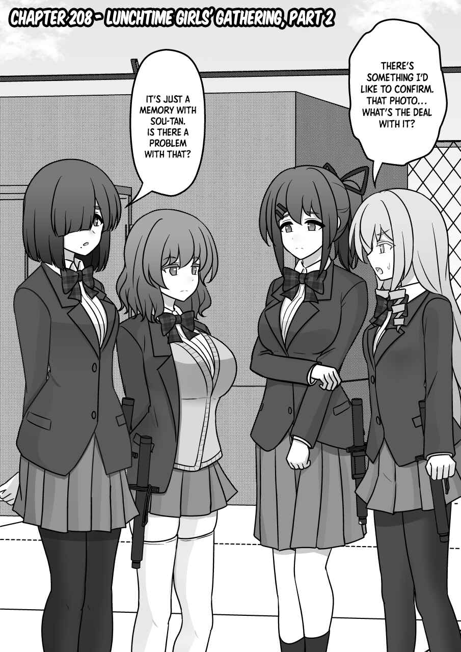 Danjo-hi 1:39 no Heikou Sekai wa Omoi no Hoka Futsuu Chapter 208 - Page 1