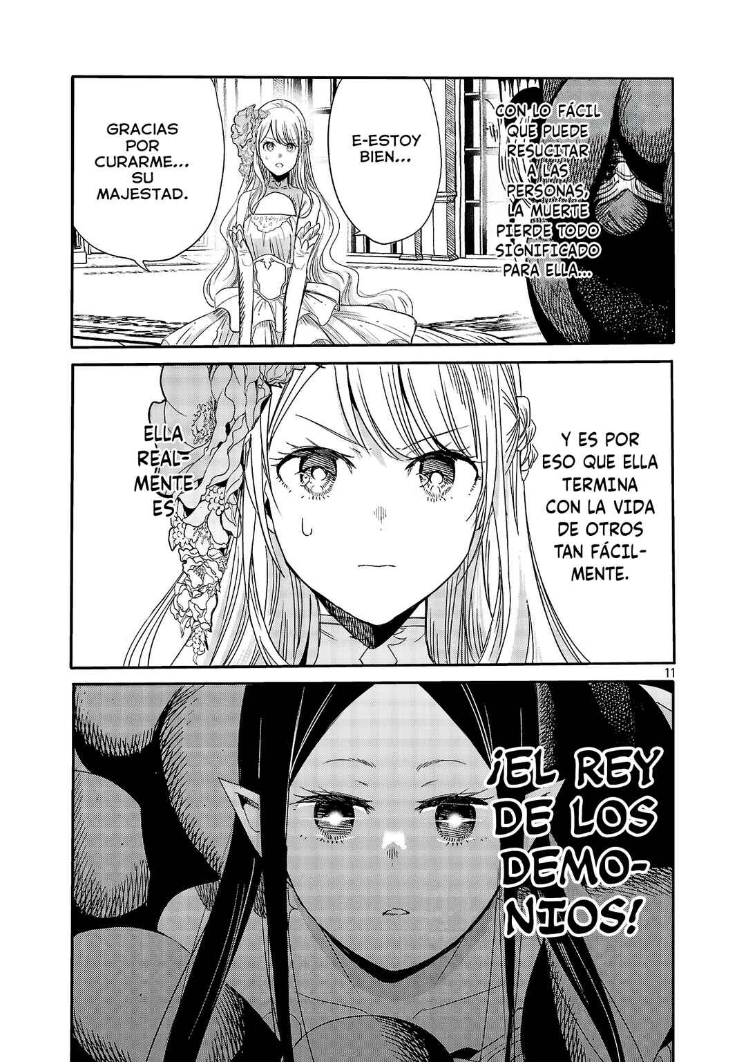Koushaku Reijou no Rouraku Mission ~Maou to no Seiryaku Kekkon ga, Jinrui Saigo no Kirifuda desu!... tte, Maou ga Onnanoko no Baai wa Dou Sureba Ii no desu ka!?~ Chapter 3 - Page 12