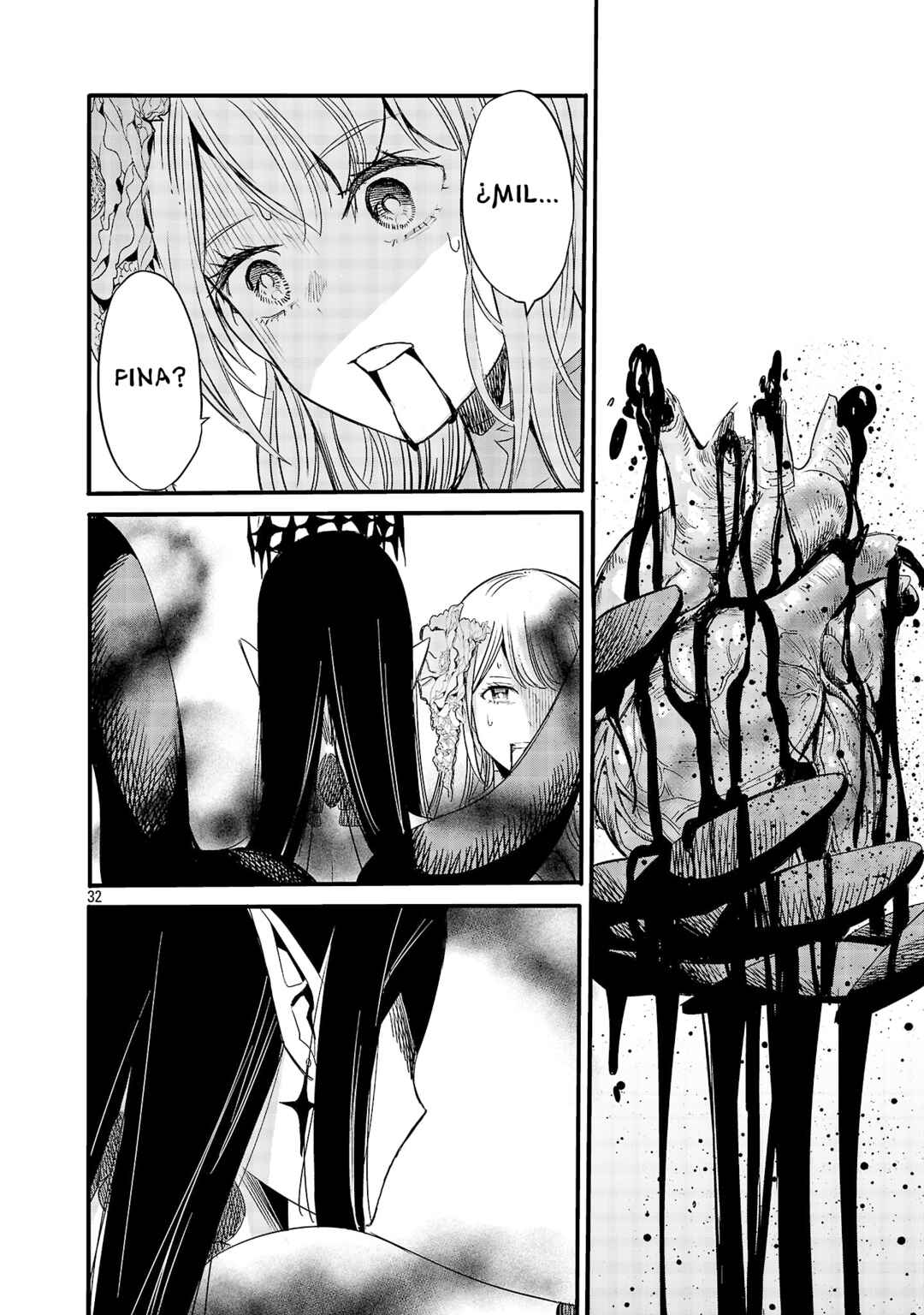 Koushaku Reijou no Rouraku Mission ~Maou to no Seiryaku Kekkon ga, Jinrui Saigo no Kirifuda desu!... tte, Maou ga Onnanoko no Baai wa Dou Sureba Ii no desu ka!?~ Chapter 3 - Page 32