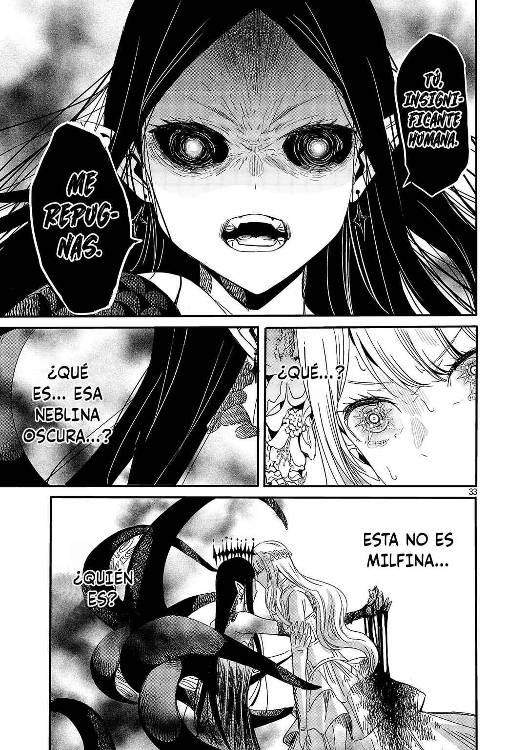 Koushaku Reijou no Rouraku Mission ~Maou to no Seiryaku Kekkon ga, Jinrui Saigo no Kirifuda desu!... tte, Maou ga Onnanoko no Baai wa Dou Sureba Ii no desu ka!?~ Chapter 3 - Page 33