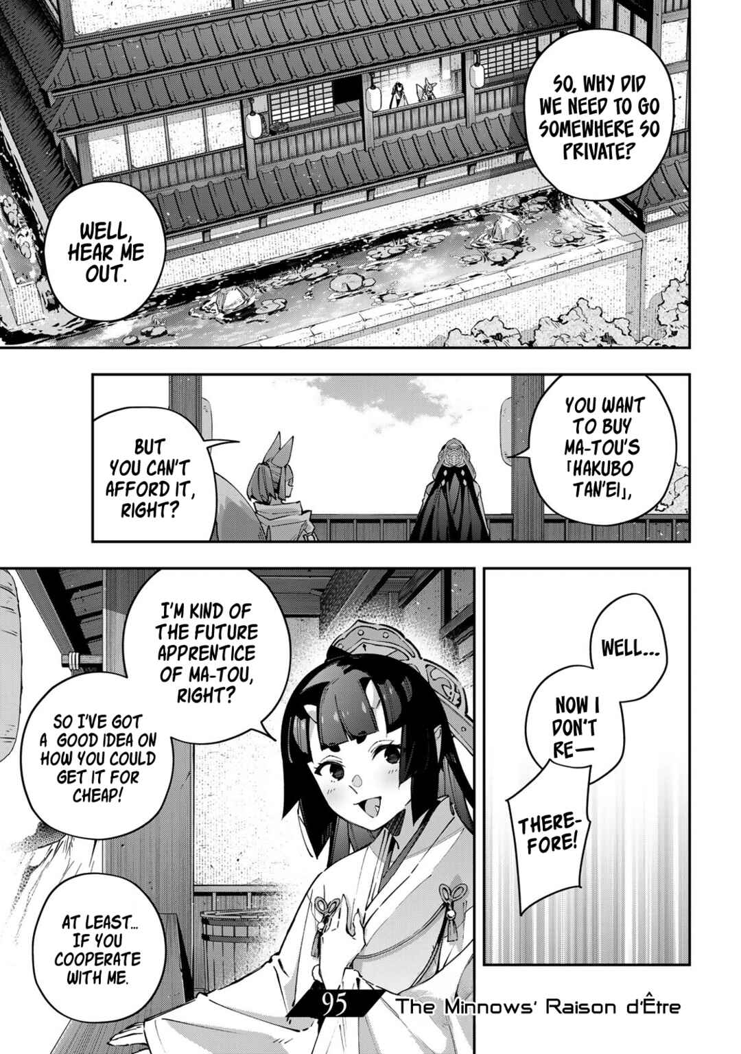 Destiny Unchain Online: Kyuuketsuki Shoujo to Natte, Yagate 'Aka no Maou' to Yobareru You ni Narimashita Chapter 95 - Page 3