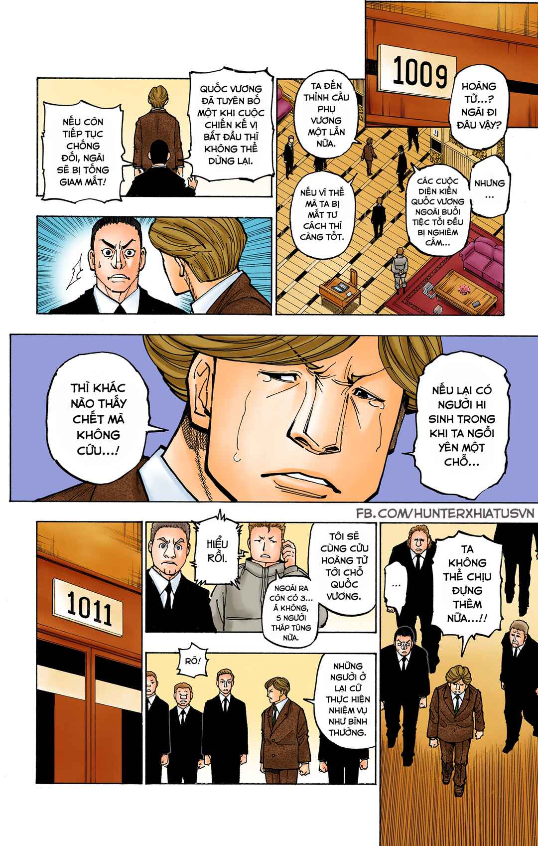 Hunter x Hunter (Official Colored) Chapter 375 - Page 8