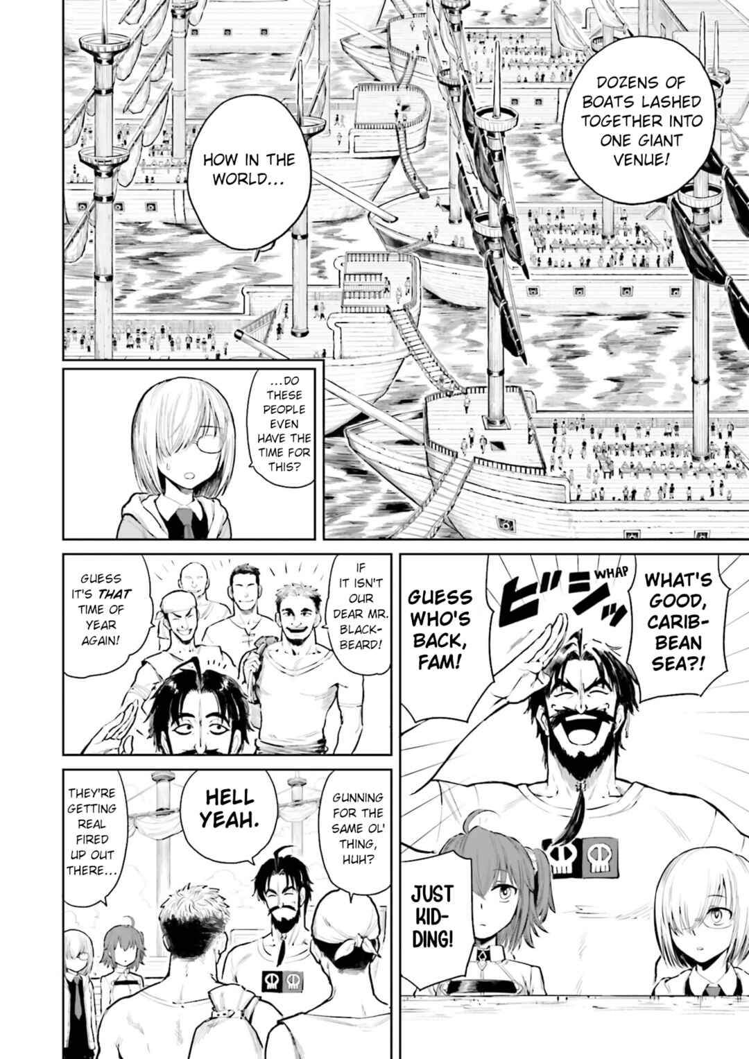 Fate/Grand Order: Edward Teach's Interlude - A Man's Battle Chapter ? - Page 4