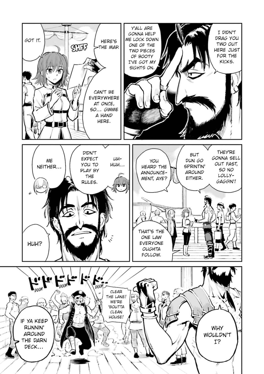 Fate/Grand Order: Edward Teach's Interlude - A Man's Battle Chapter ? - Page 7