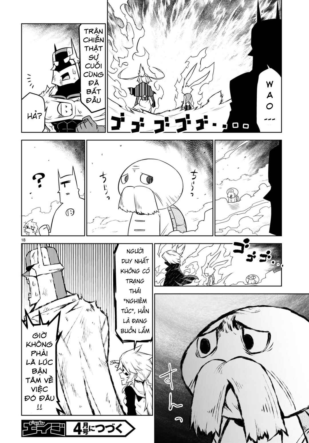 Zannen Onna Kanbu Black General-san Chapter 140 - Page 21