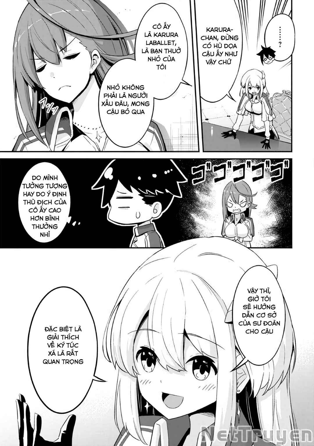 Seikishi ni Natta kedo Danchou no Oppai ga Sugosugite Kokoro ga Kiyomerarenai Chapter 1 - Page 10