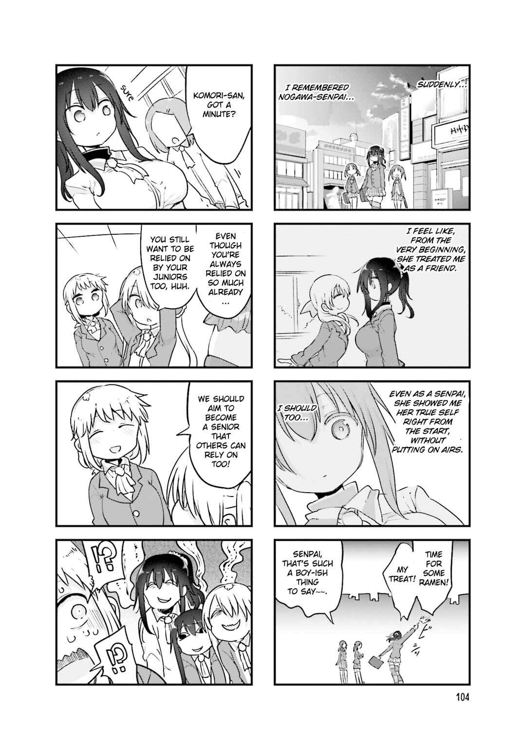 Komori-san wa Kotowarenai! Chapter 122 - Page 9