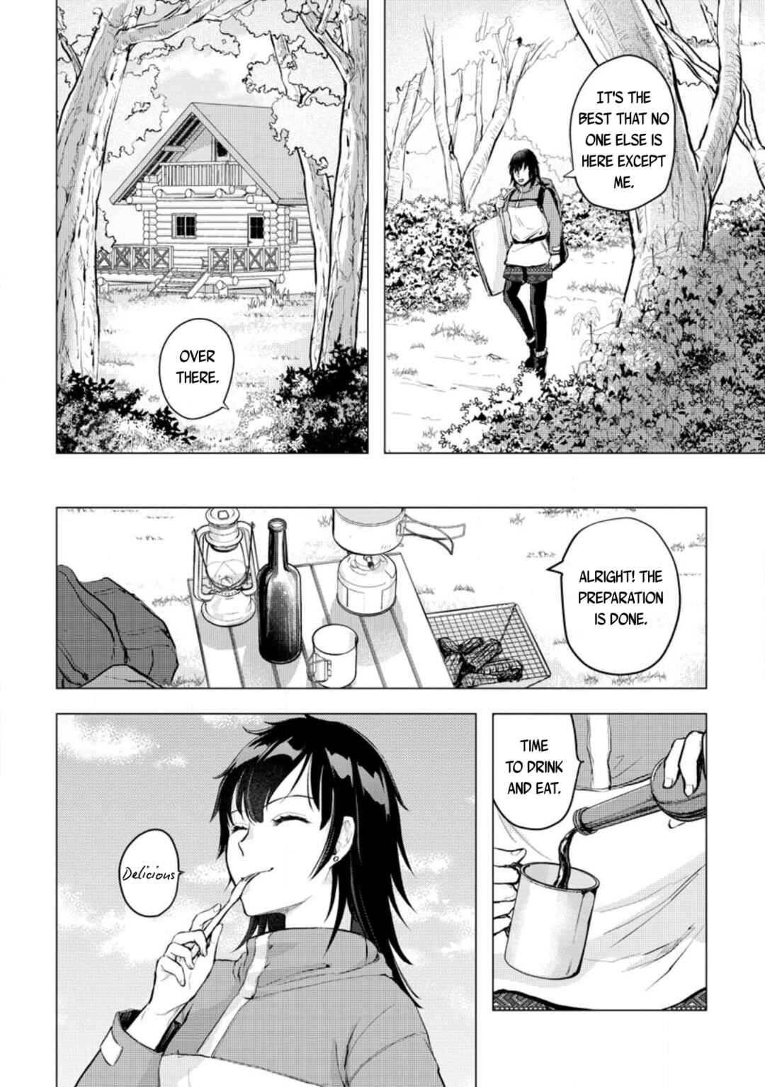 Hitori Camp shitara Isekai ni Teni shita Hanashi Chapter 1 - Page 7