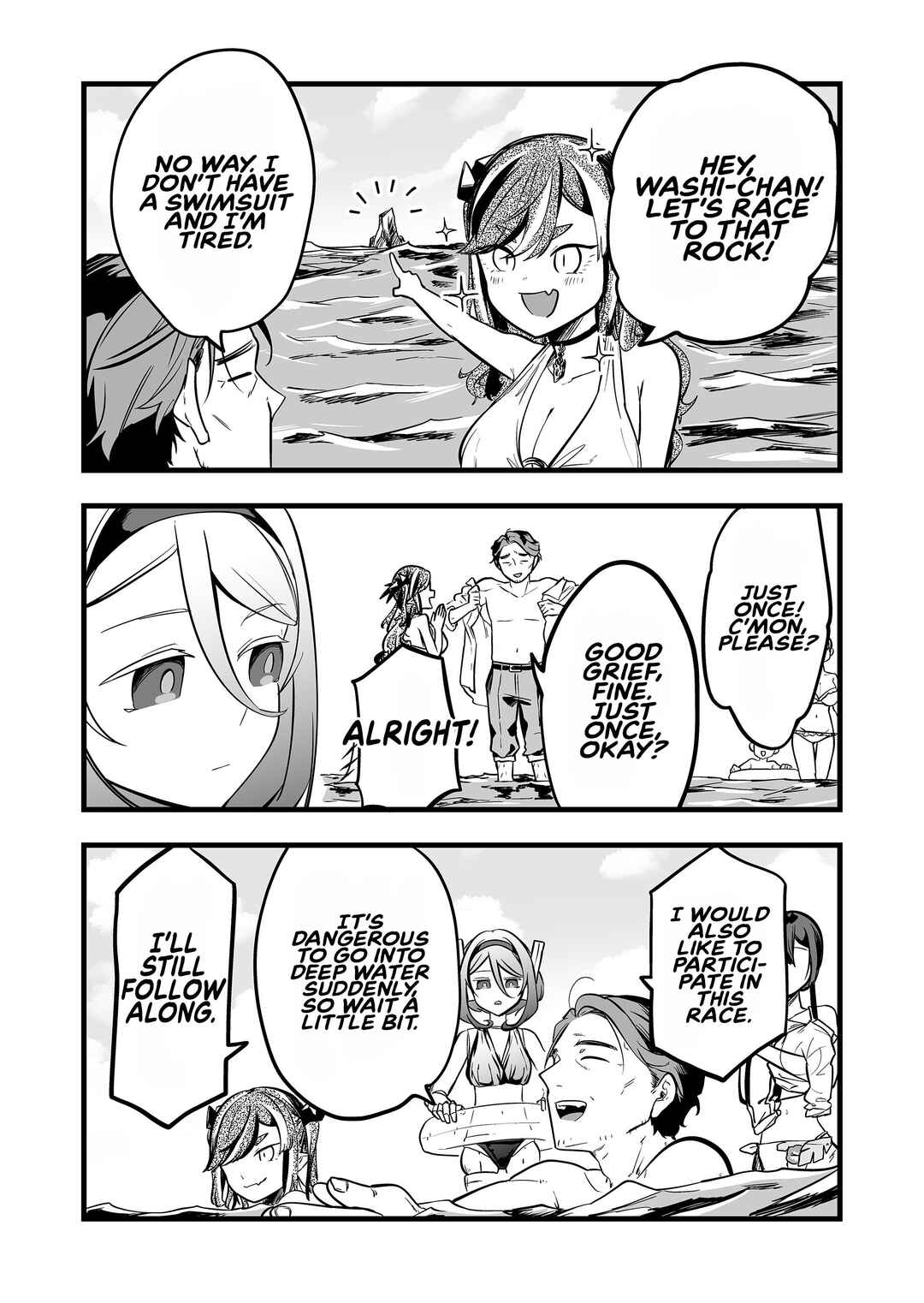 "Ano Toki Tasukete Itadaita Monster Musume desu." Isekai Ossan Kyoushi Totsuzen no Moteki ni Konwaku suru Chapter 45 - Page 10
