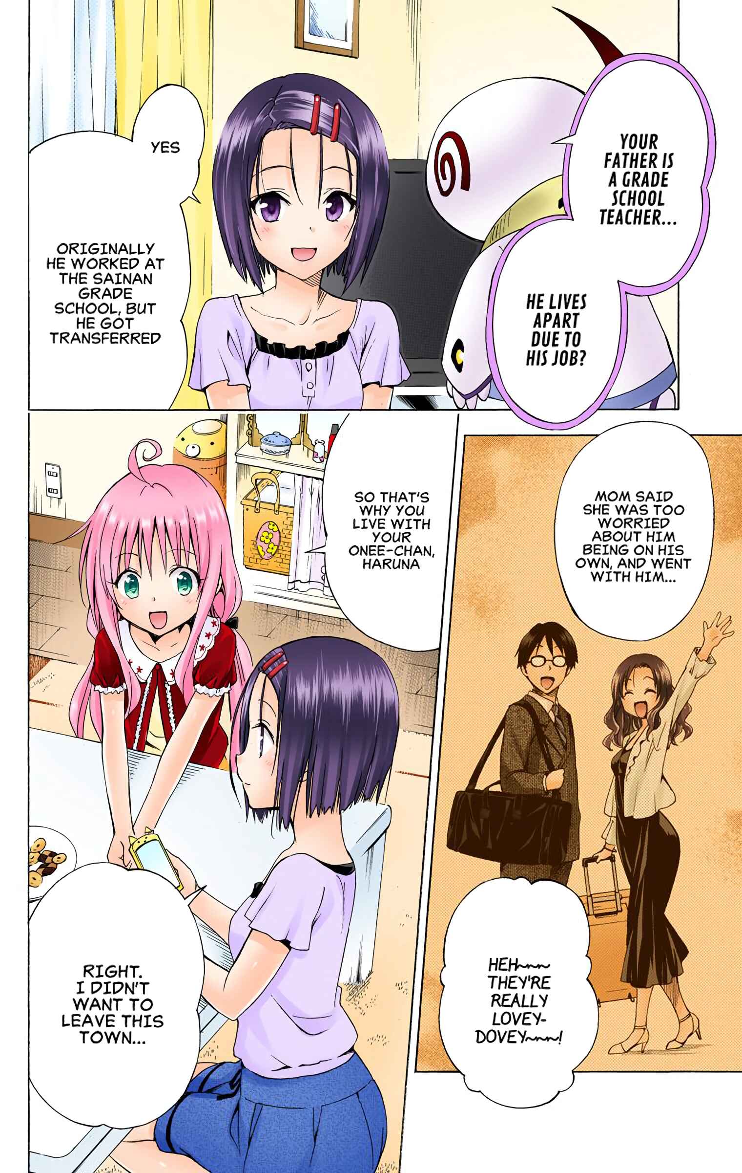 To Love Ru Darkness (Official Colored) Chapter 54 - Page 12