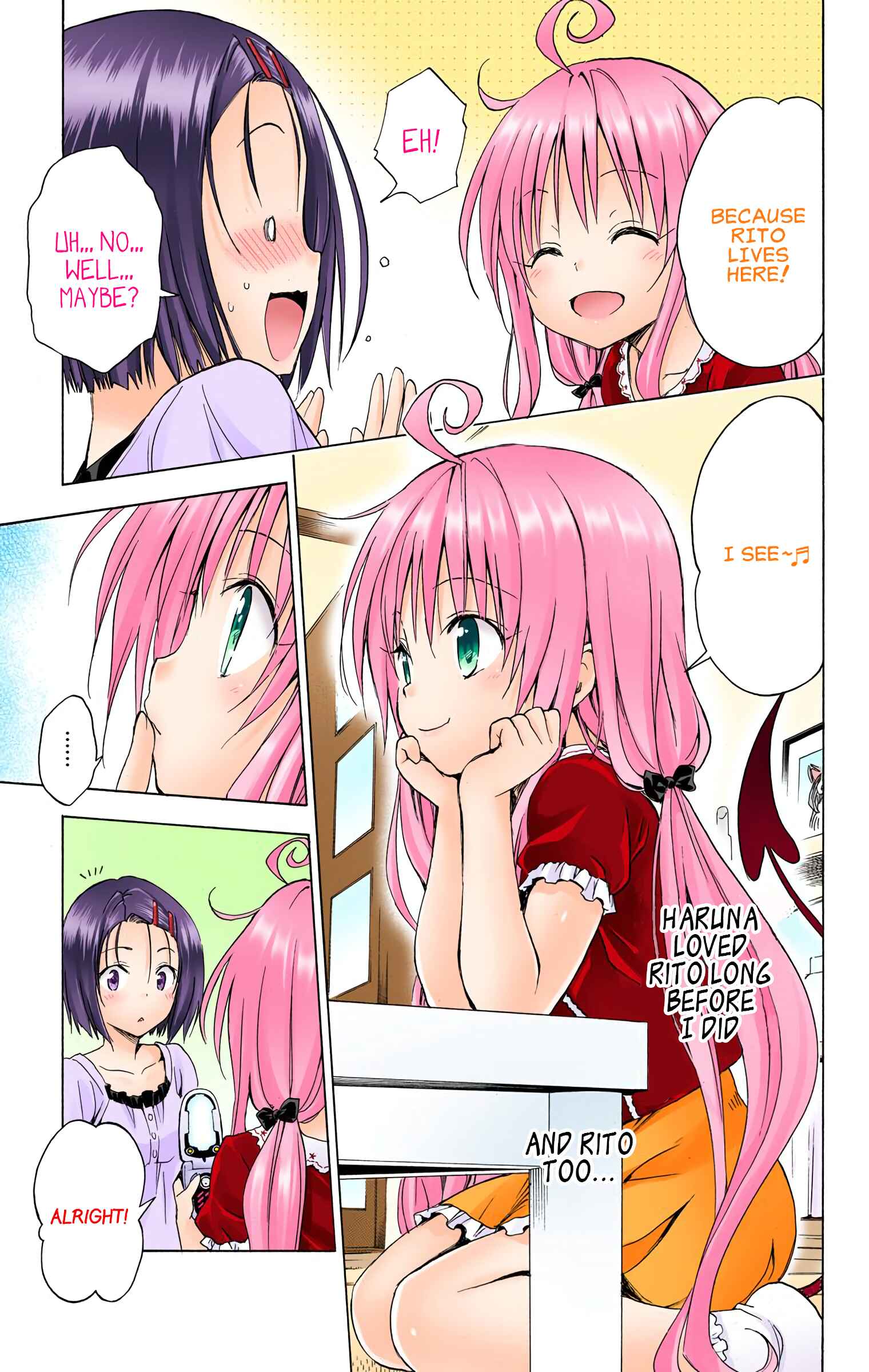 To Love Ru Darkness (Official Colored) Chapter 54 - Page 13