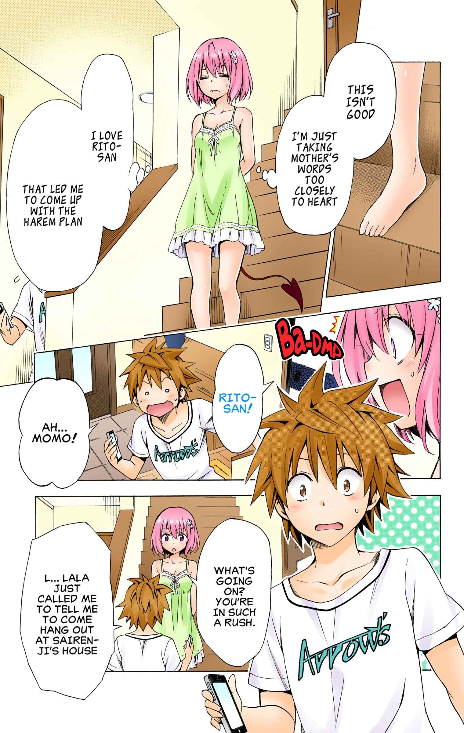To Love Ru Darkness (Official Colored) Chapter 54 - Page 17