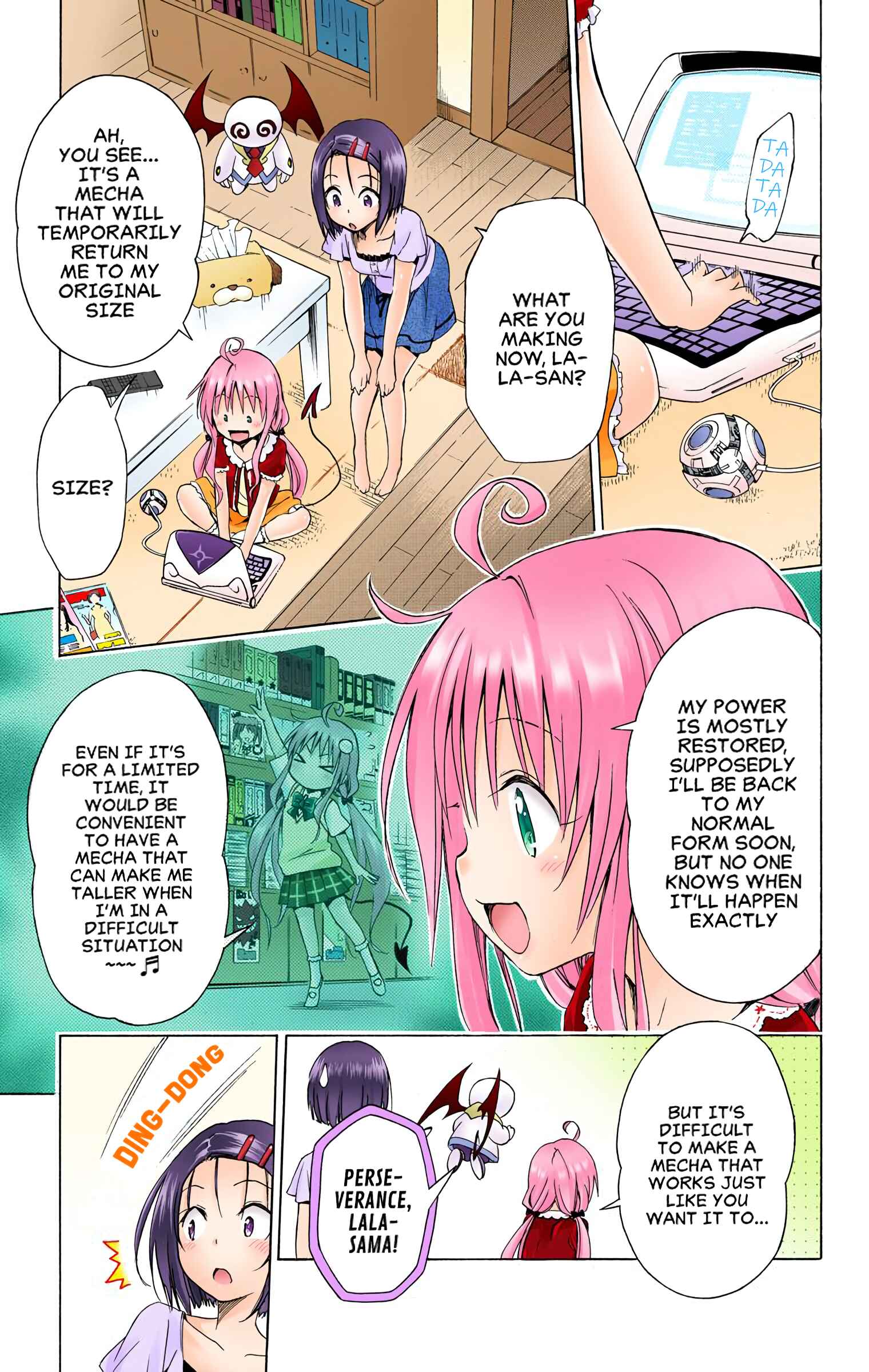 To Love Ru Darkness (Official Colored) Chapter 54 - Page 19