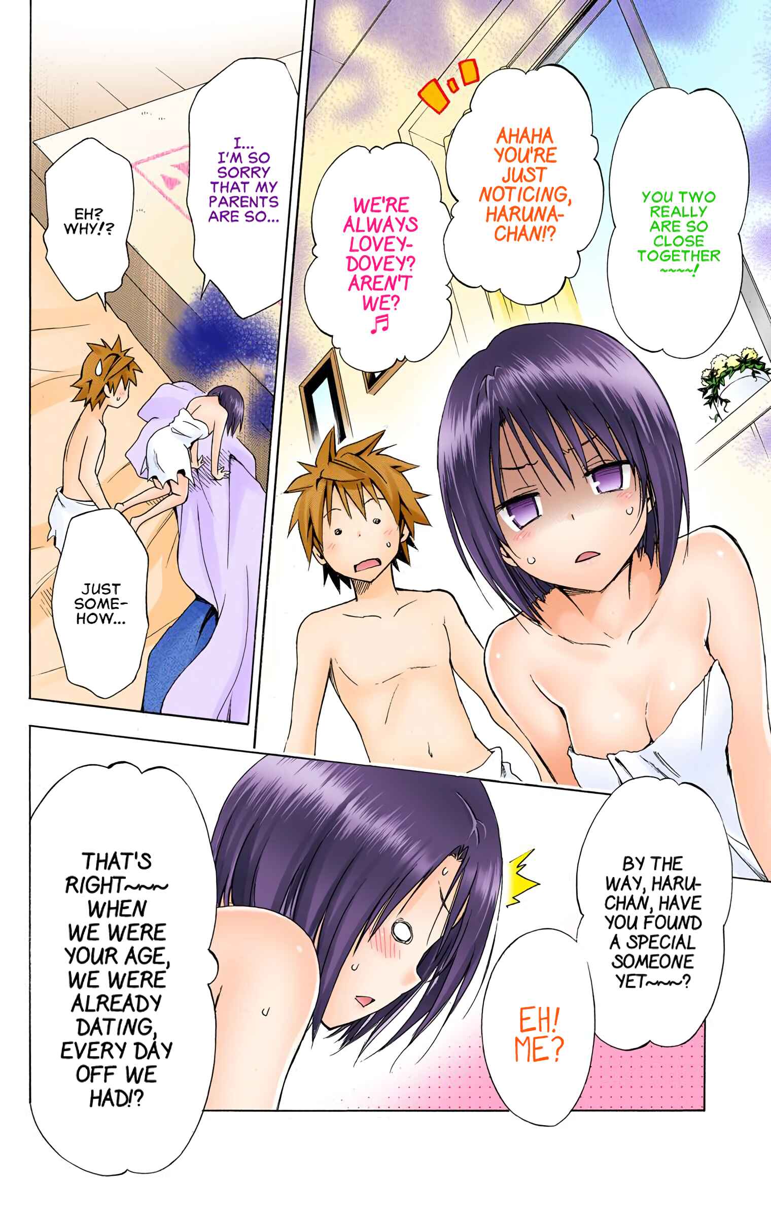 To Love Ru Darkness (Official Colored) Chapter 54 - Page 32