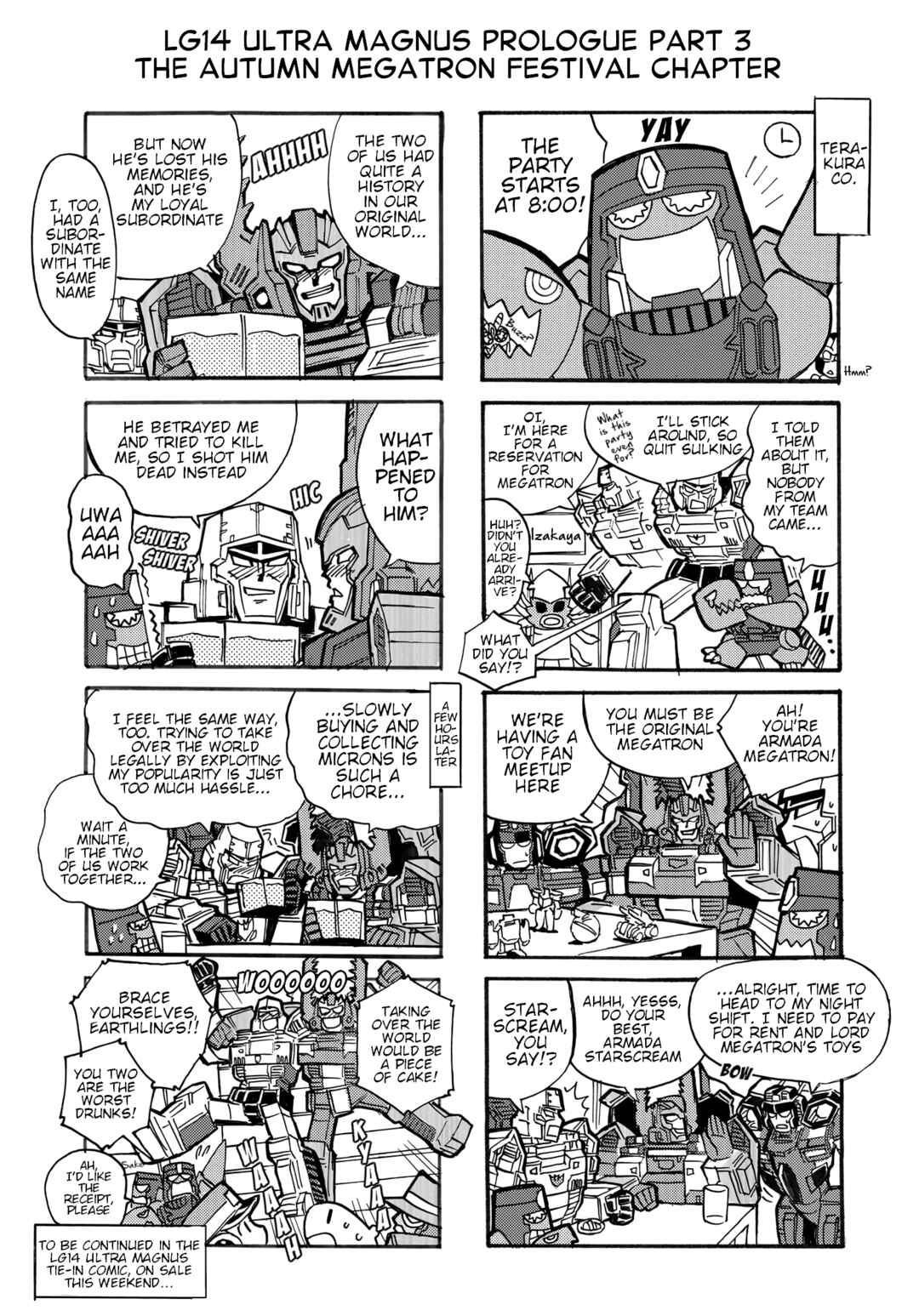 Transformers Legends Chapter 28 - Page 1