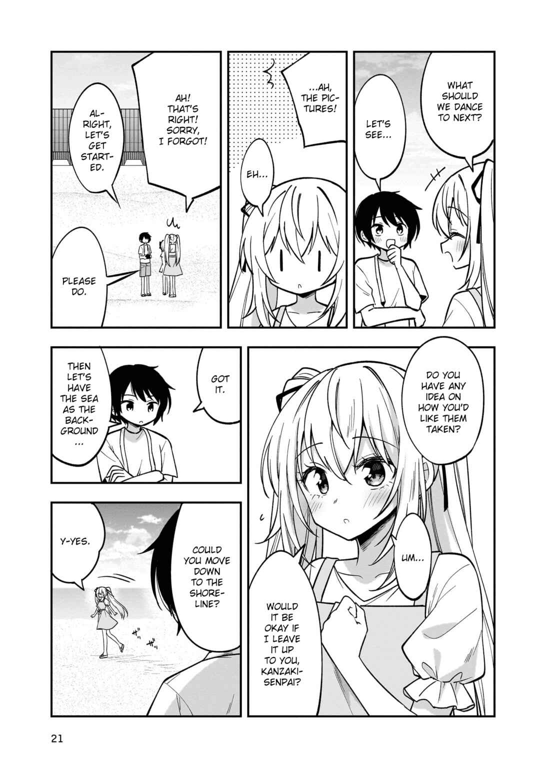 Camera-senpai to Sewayaki Jouzu na Kouhai-chan Chapter 15 - Page 21