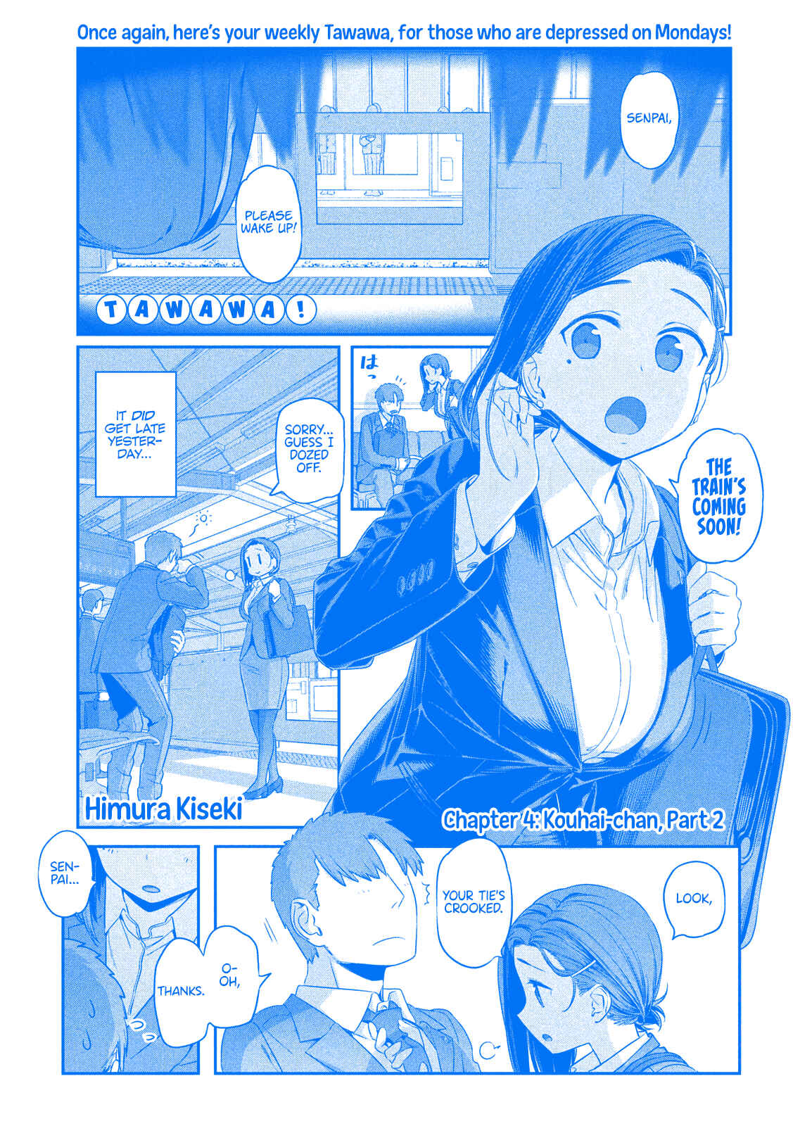 Getsuyoubi no Tawawa (Blue) (Fan Colored) Chapter 4 - Page 2