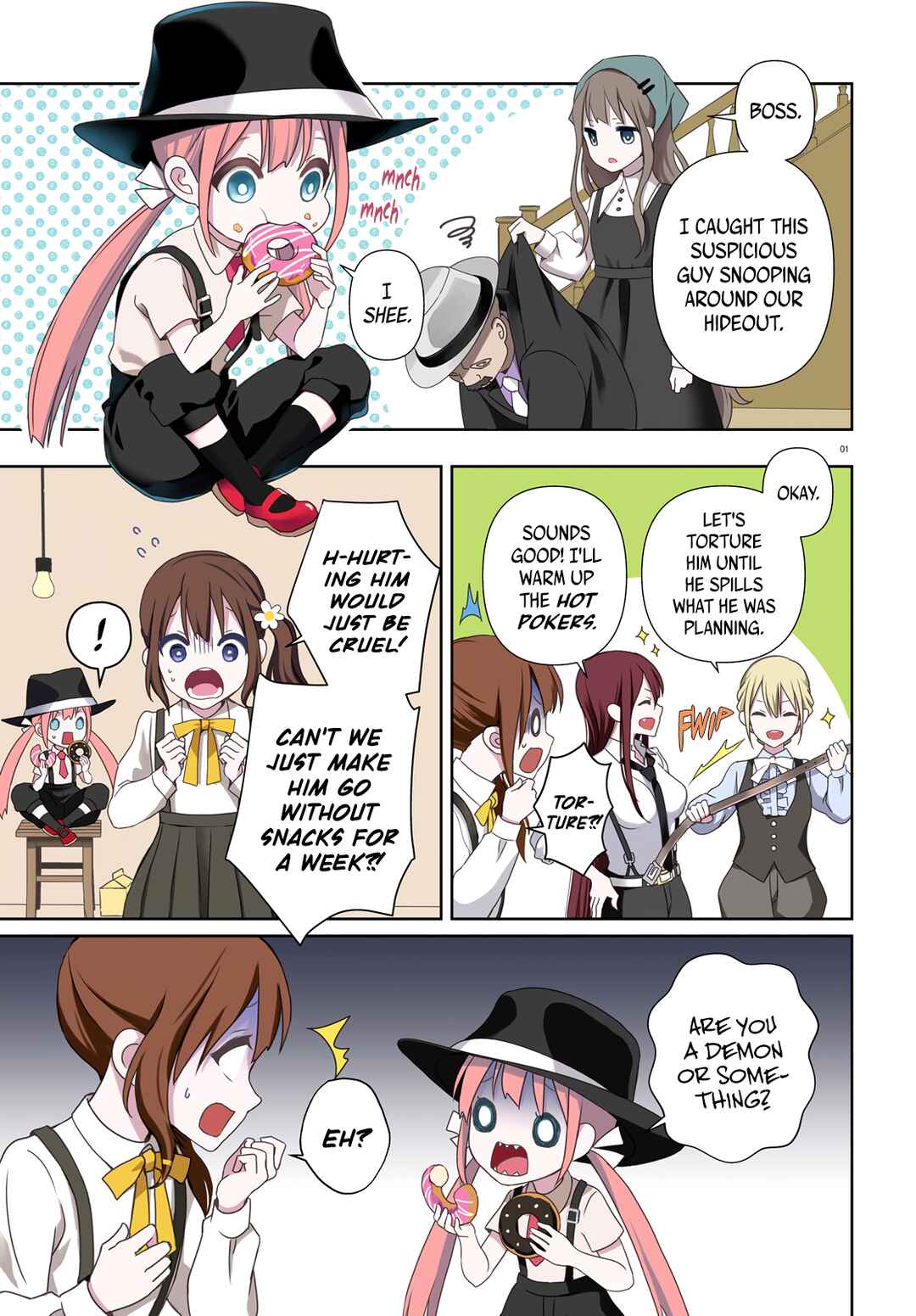 Gangsta Girls Chapter 1 - Page 1