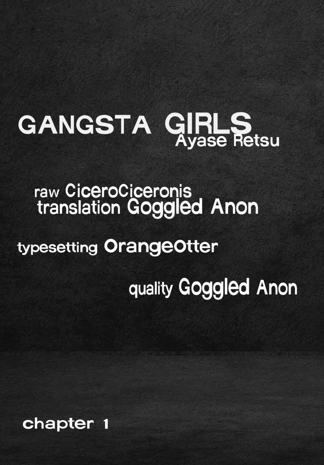 Gangsta Girls Chapter 1 - Page 32