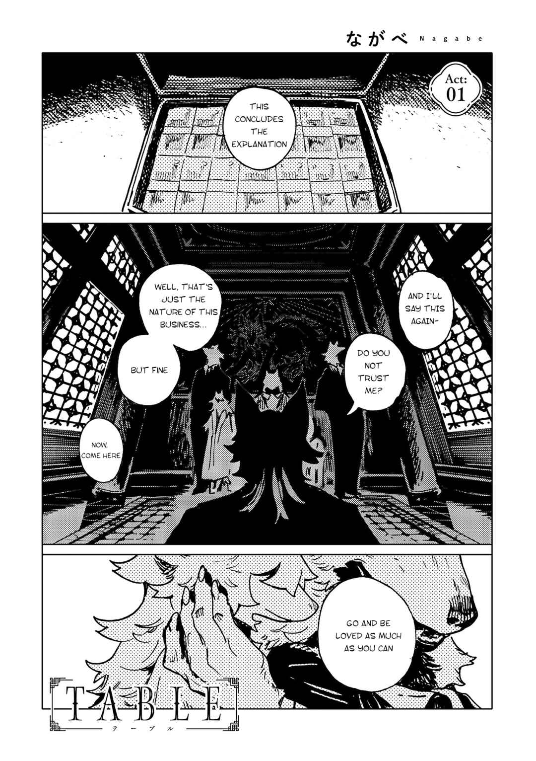 TABLE Chapter 1 - Page 1