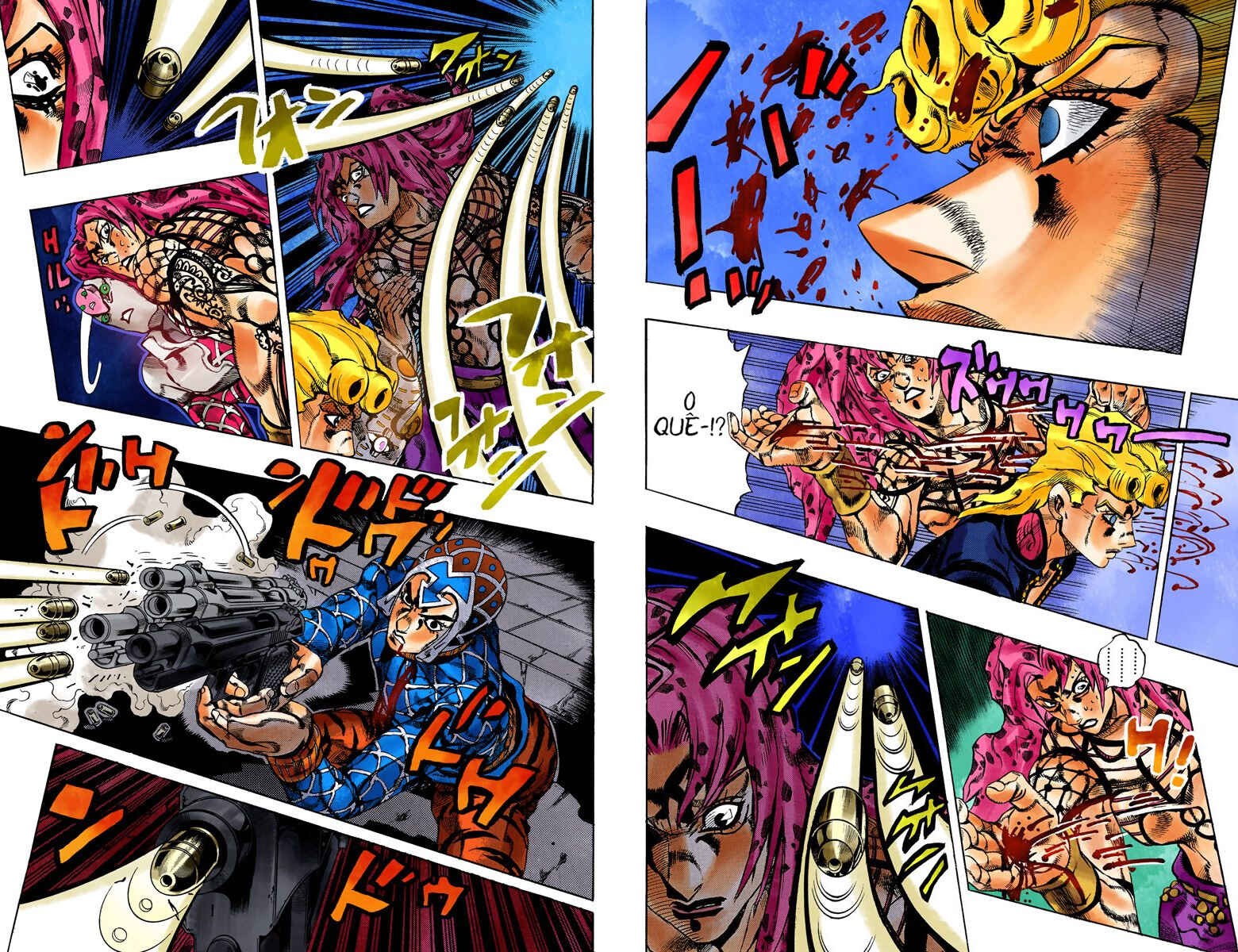 JoJo no Kimyou na Bouken: Part 5 - Ougon no Kaze Color-ban Chapter 148 - Page 4