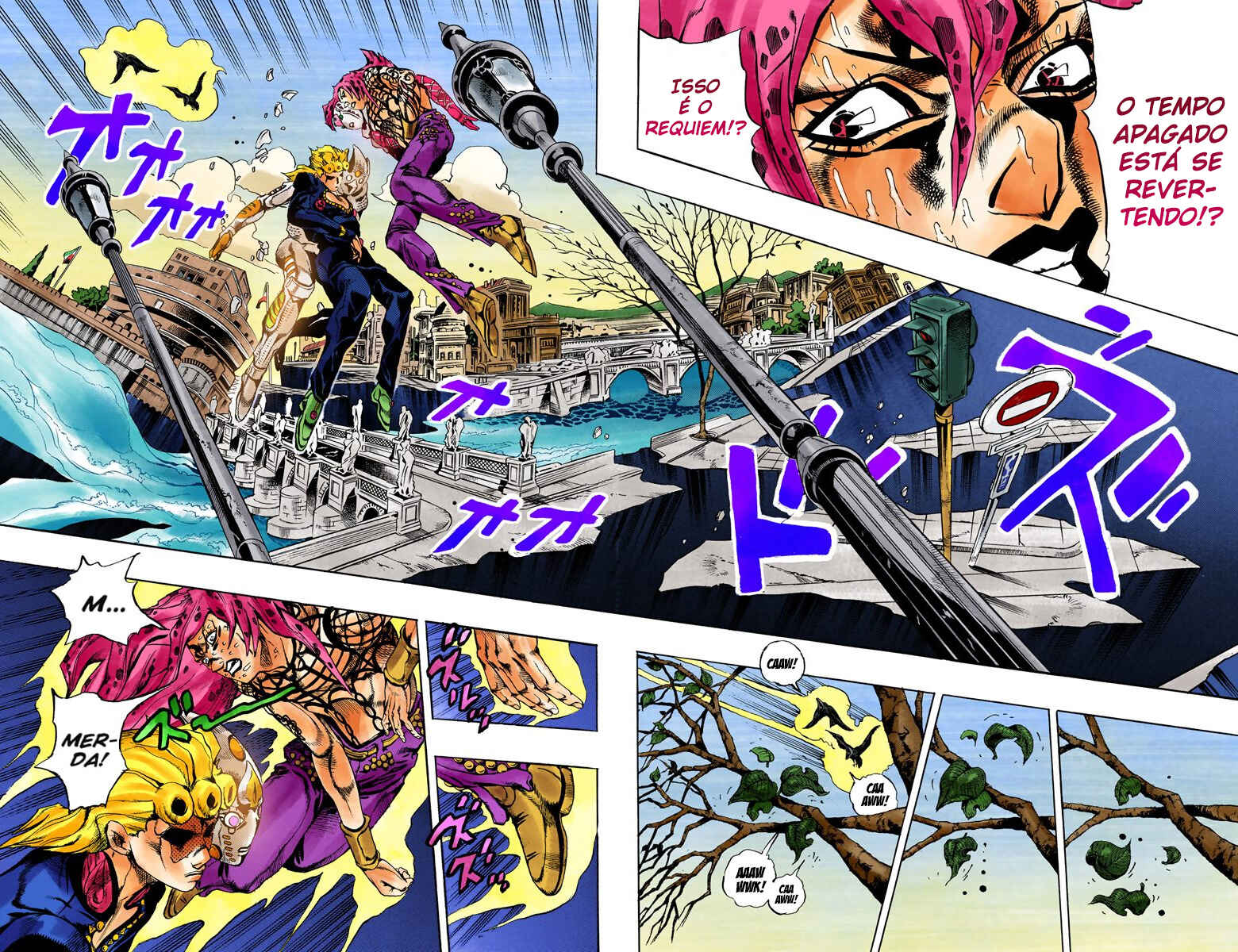 JoJo no Kimyou na Bouken: Part 5 - Ougon no Kaze Color-ban Chapter 148 - Page 6