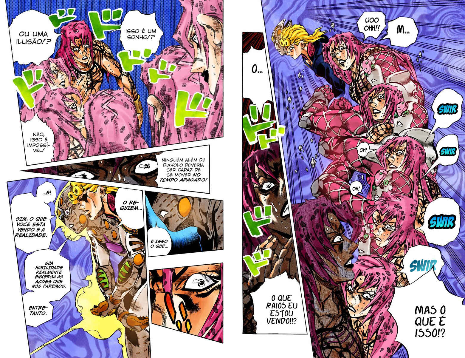 JoJo no Kimyou na Bouken: Part 5 - Ougon no Kaze Color-ban Chapter 148 - Page 8