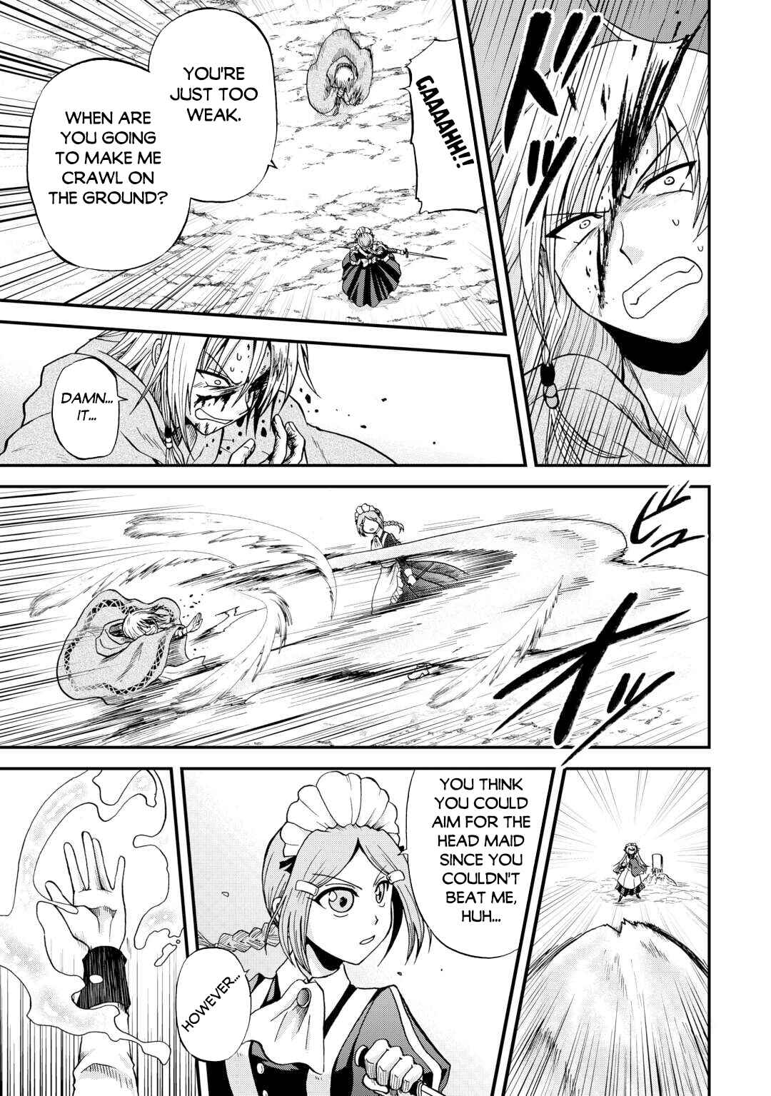 Zense wa Kentei. Konjou Kuzu Ouji Chapter 40 - Page 12