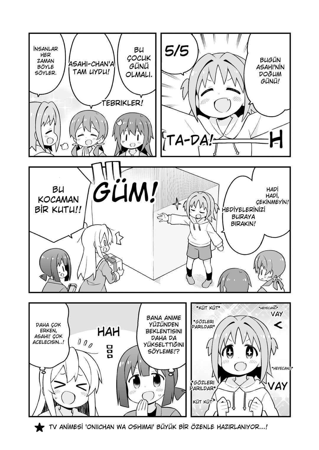 Onii-chan wa Oshimai! Chapter 64 - Page 1