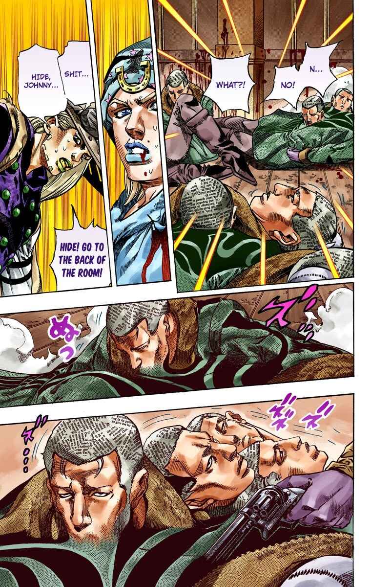 JoJo no Kimyou na Bouken: Part 7 - Steel Ball Run Color-ban Chapter 47 - Page 10