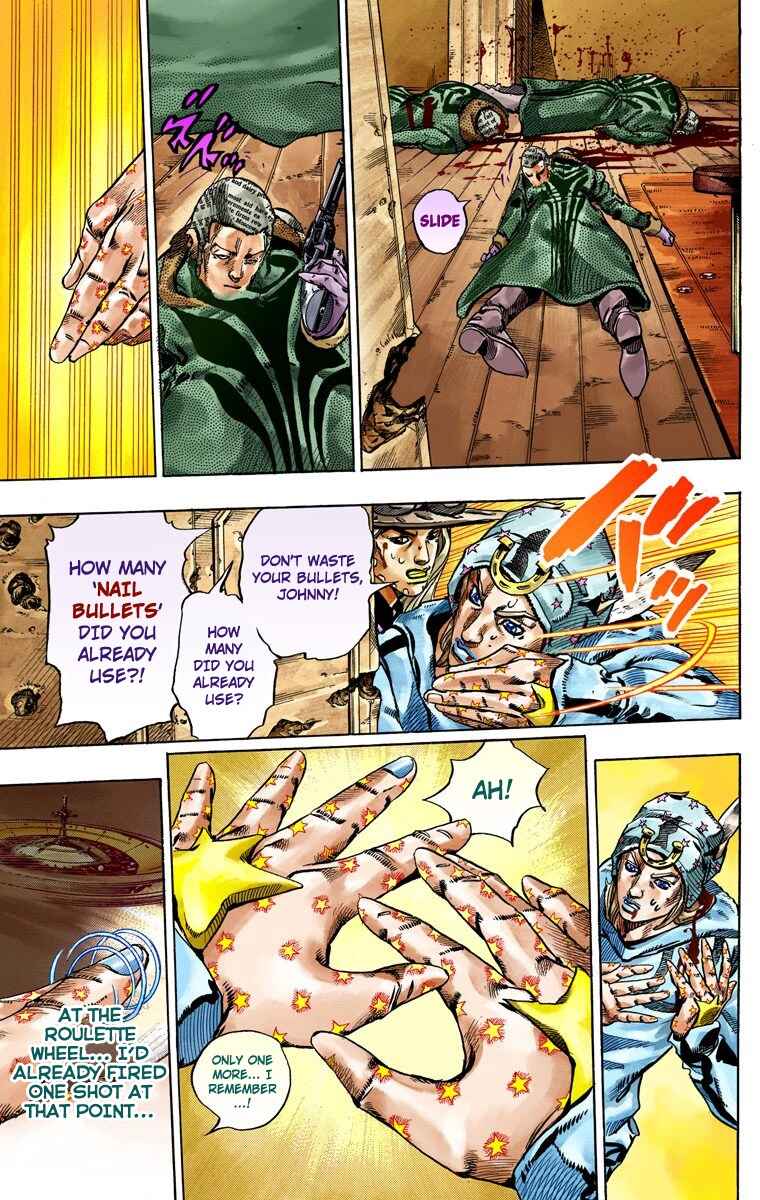 JoJo no Kimyou na Bouken: Part 7 - Steel Ball Run Color-ban Chapter 47 - Page 15