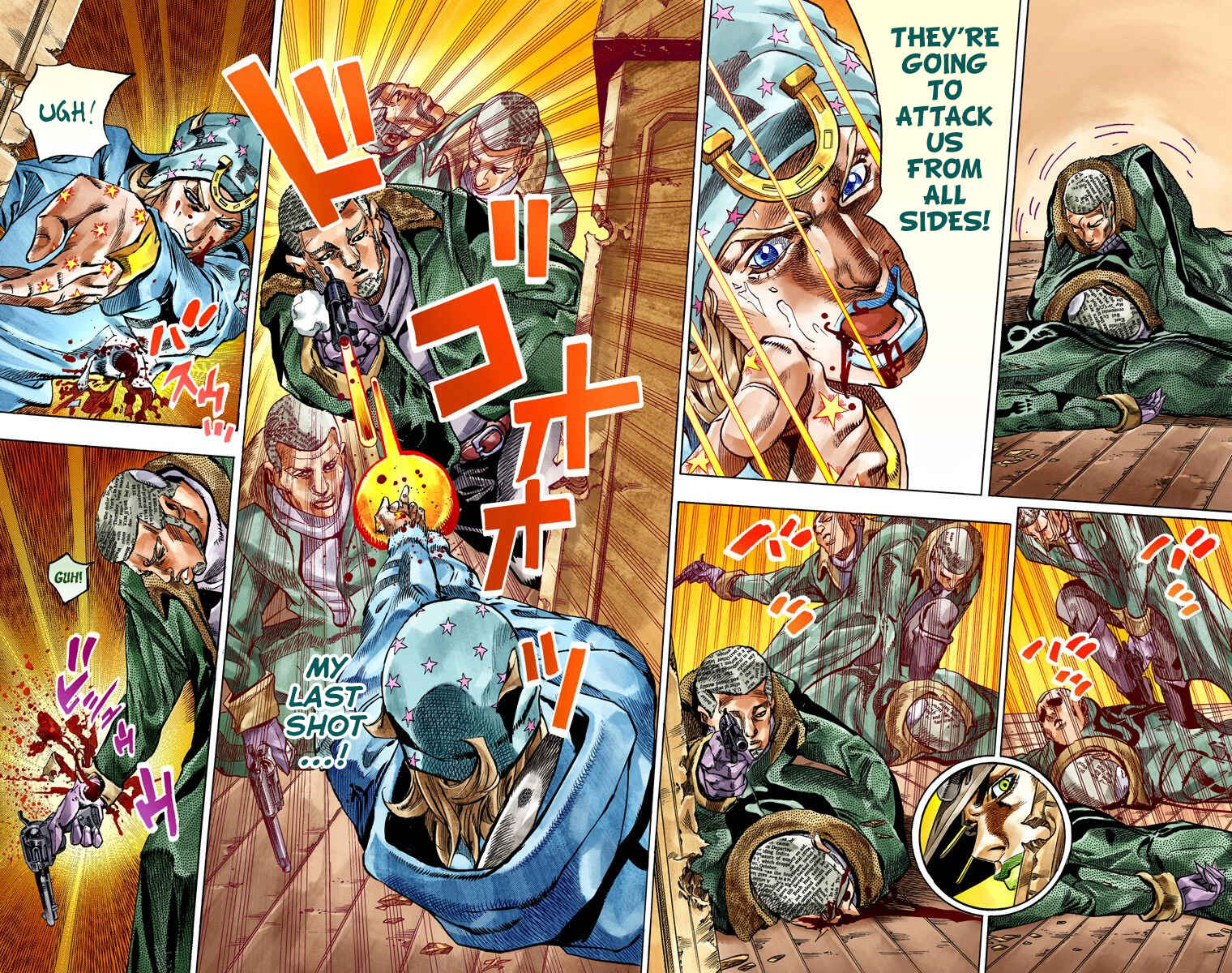 JoJo no Kimyou na Bouken: Part 7 - Steel Ball Run Color-ban Chapter 47 - Page 23