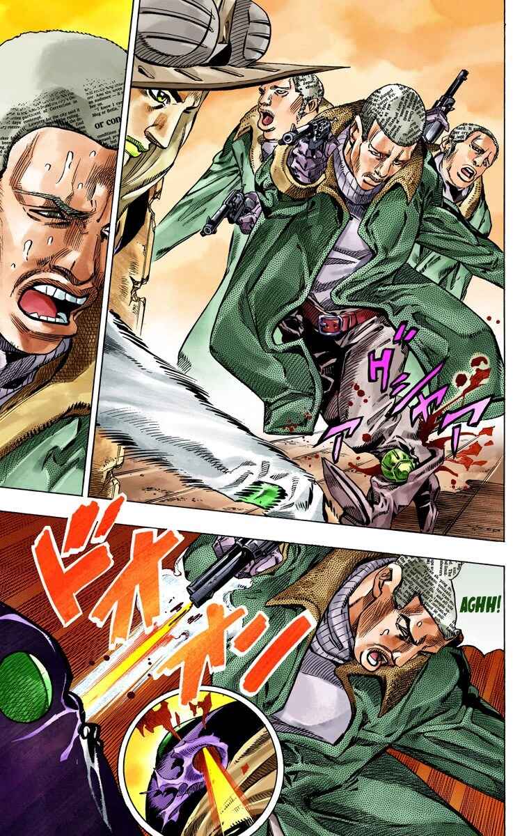JoJo no Kimyou na Bouken: Part 7 - Steel Ball Run Color-ban Chapter 47 - Page 26