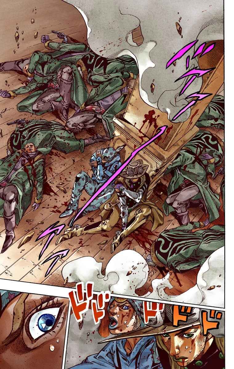 JoJo no Kimyou na Bouken: Part 7 - Steel Ball Run Color-ban Chapter 47 - Page 31