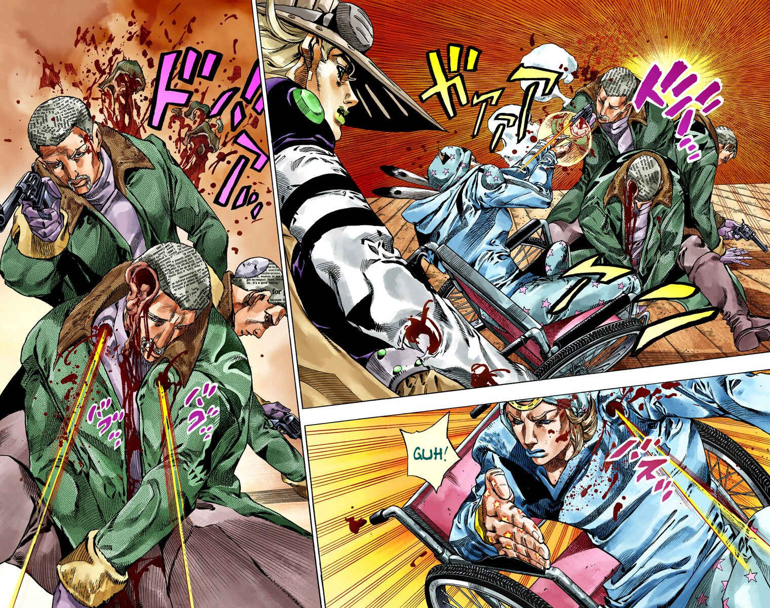 JoJo no Kimyou na Bouken: Part 7 - Steel Ball Run Color-ban Chapter 47 - Page 4
