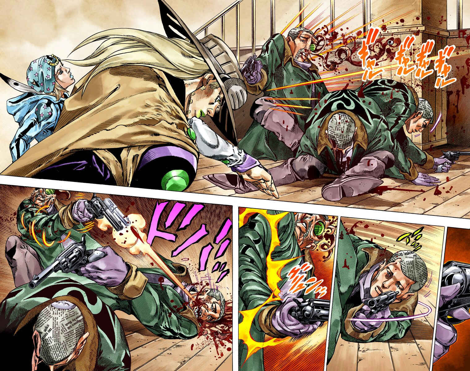 JoJo no Kimyou na Bouken: Part 7 - Steel Ball Run Color-ban Chapter 47 - Page 6