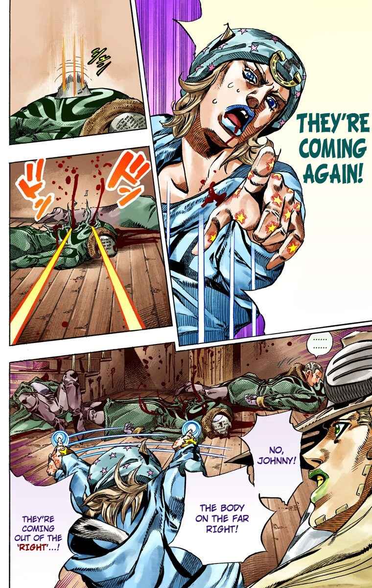 JoJo no Kimyou na Bouken: Part 7 - Steel Ball Run Color-ban Chapter 47 - Page 9