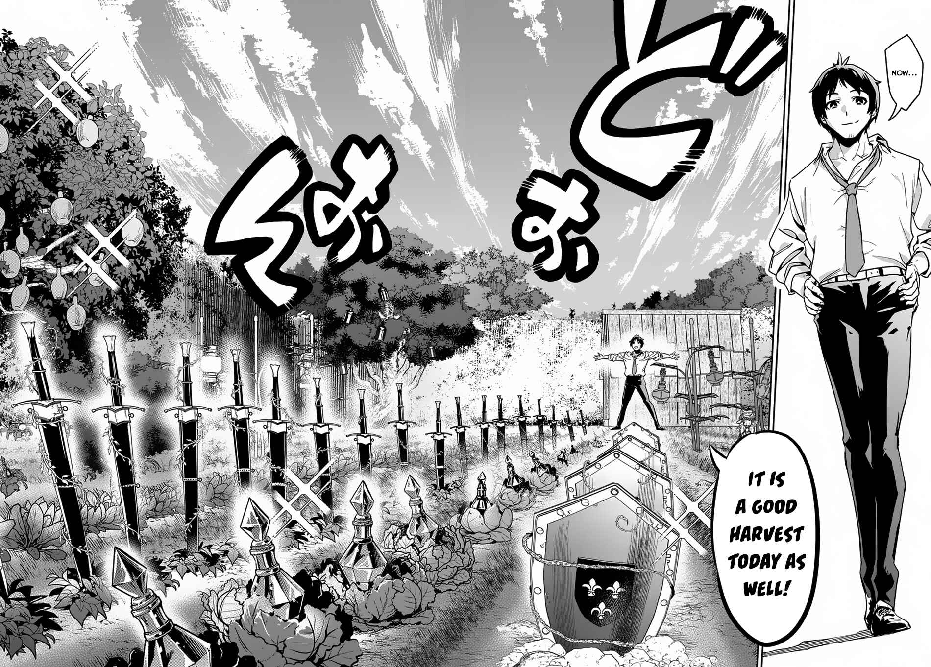 Shounin Yuusha wa Isekai o Gyuujiru!: Saibai Skill de Nandemo Fuyashichaimasu! Chapter 1 - Page 33