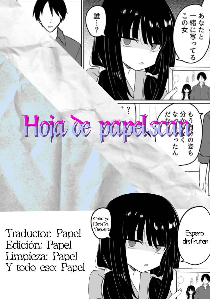 The Yandere with Fading Memory Chapter ? - Page 1