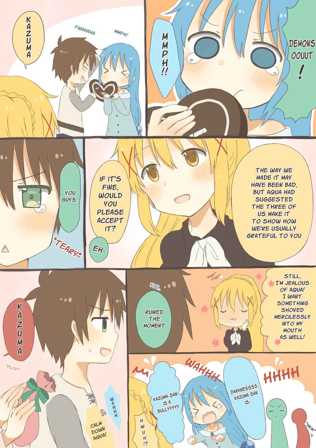 Kono Subarashii Sekai ni Shukufuku wo! - Yuno's KazuMegu Valentine's (2018) Chapter ? - Page 3