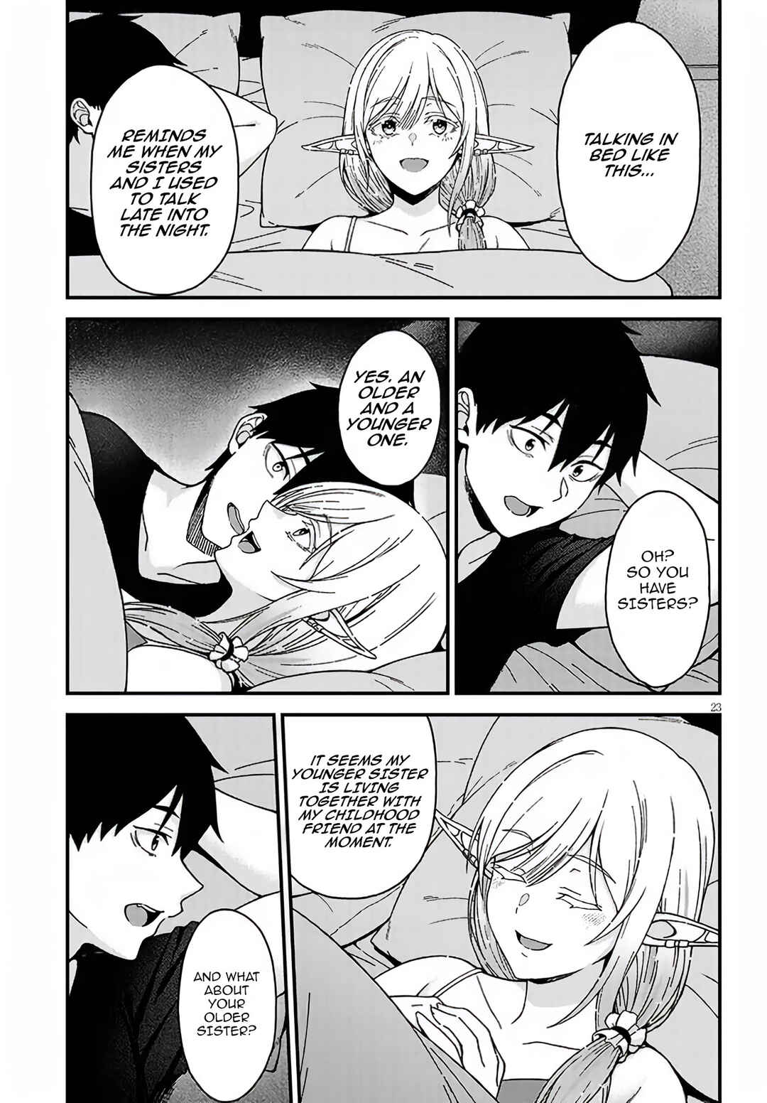 Isekai Kara Kita Elf to Tomo ni Sugosu Nichijou Chapter 2 - Page 23