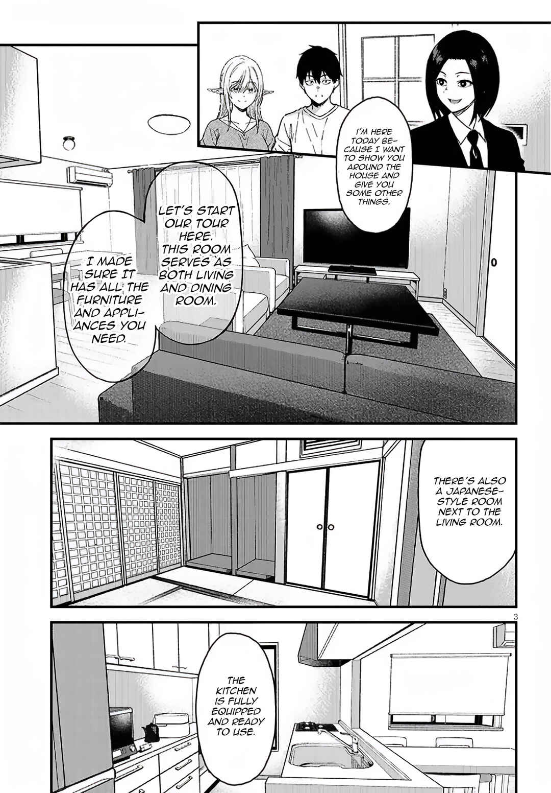 Isekai Kara Kita Elf to Tomo ni Sugosu Nichijou Chapter 2 - Page 3
